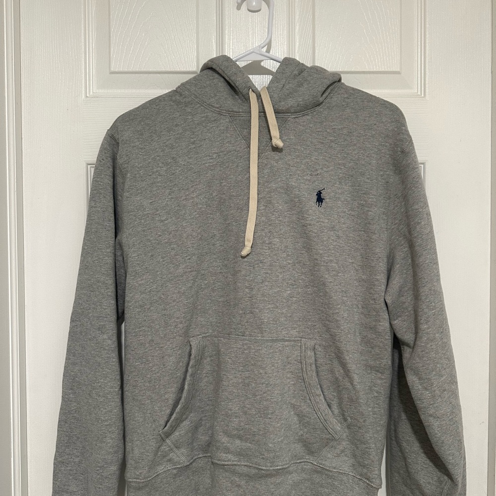 Ralph Lauren Gray Sweatshirt Classic Hoodie